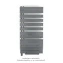 Fassane Spa Asym EC +Air,G, Anthracite 0346, 594W, H 1220 mm / L 550 mm