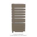 Fassane Spa Asym EC +Air,G, Pearl Beige 1235, 594W, H 1220 mm / L 550 mm