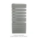 Fassane Spa Asymétrique EC gauche, Grey Aluminium, 594W, H 1183 mm / L 550 mm