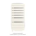 Fassane Spa Asym EC +Air,G, Edelweiss m. 0067, 594W, H 1220 mm / L 550 mm
