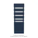 Fassane Spa Symétrique EC, 2 patères, Sapphire Blue, 1019W, H1851mm / L600mm