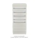 Fassane Spa Symétrique EC, 2 patères, White Quartz, 1300W, H1851mm / L800mm