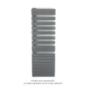 Fassane Spa Asymétrique EC gauche, Anthracite, 809W, H 1676 mm / L 550 mm