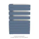 Fassane Spa Asymétrique EC gauche, Pigeon Blue, 429W, H 805 mm / L 550 mm