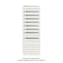 Fassane Spa Asymétrique EC gauche, Light Beige, 809W, H 1676 mm / L 550 mm