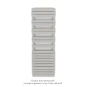 Fassane Spa Symétrique EC, 2 patères, Telegrey 4, 1019W, H1851mm / L600mm