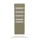 Fassane Spa Symétrique EC, 2 patères, Yellow Grey, 1019W, H1851mm / L600mm