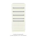 Fassane Spa Symétrique EC, 2 patères, Cream, 1300W, H1851mm / L800mm