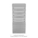Fassane Spa Symétrique EC, 2 patères, White Aluminium, 1300W, H1851mm / L800mm