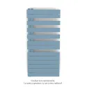 Fassane Spa Asymétrique EC gauche, Pastel Blue, 594W, H 1183 mm / L 550 mm