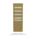 Fassane Spa Symétrique EC, 2 patères, BeacHGold, 1019W, H1851mm / L600mm