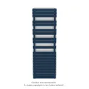 Fassane Spa Symétrique EC, 2 patères, Blue Night, 1019W, H1851mm / L600mm