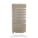 Fassane Spa Asym EC +Air,G, Beige Quartz 0523, 594W, H 1220 mm / L 550 mm
