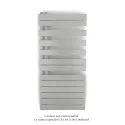 Fassane Spa Asymétrique EC gauche, White Aluminium, 594W, H 1183 mm / L 550 mm