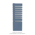 Fassane Spa Asymétrique EC gauche, Pigeon Blue, 809W, H 1676 mm / L 550 mm