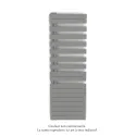 Fassane Spa Asymétrique EC gauche, Telegrey 2, 809W, H 1676 mm / L 550 mm