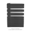 Fassane Spa Asymétrique EC gauche, Anthracite Grey, 429W, H 805 mm / L 550 mm