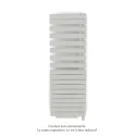 Fassane Spa Asym EC +Air,D, Light Grey 0262, 809W, H 1713 mm / L 550 mm