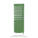 Fassane Spa Asym EC +Air,D, Reseda Green 6211, 809W, H 1713 mm / L 550 mm