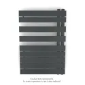 Fassane Spa Asymétrique EC droite, Black Matt, 429W, H 805 mm / L 550 mm