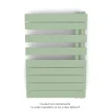 Fassane Spa Asymétrique EC droite, Pastel Green, 429W, H 805 mm / L 550 mm