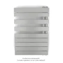 Fassane Spa Asymétrique EC droite, White Aluminium, 429W, H 805 mm / L 550 mm