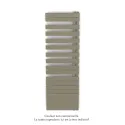 Fassane Spa Asymétrique EC droite, Golden Sand, 809W, H 1676 mm / L 550 mm