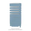 Fassane Spa Asym EC +Air,D, Pastel Blue 5224, 594W, H 1220 mm / L 550 mm