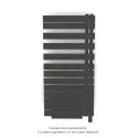 Fassane Spa Asym EC +Air,D, Umbra Grey 7222, 594W, H 1220 mm / L 550 mm