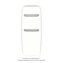Nuage EC, couleur 9010, 1036W, H 1800 mm / L 690 mm, robinet couleur 9010