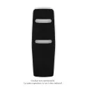 Nuage EC, couleur 9005, 605W, H 1500 mm / L 490 mm, robinet couleur 9005