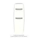 Nuage EC, couleur 9010, 605W, H 1500 mm / L 490 mm, robinet couleur 9010