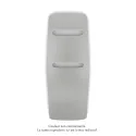 Nuage EC, couleur 9006, 703W, H 1500 mm / L 590 mm, robinet couleur 9006