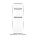 Nuage EC, couleur 0556, 703W, H 1500 mm / L 590 mm, robinet couleur 0556