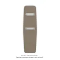 Nuage EC, couleur 0267, 714W, H 1800 mm / L 490 mm, robinet couleur 0267
