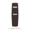 Nuage EC, couleur 0270, 714W, H 1800 mm / L 490 mm, robinet couleur 0270