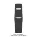 Nuage EC, couleur 7016, 714W, H 1800 mm / L 490 mm, robinet couleur 7016