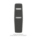 Nuage EC, couleur 7222, 714W, H 1800 mm / L 490 mm, robinet couleur 7222
