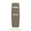 Nuage EC, couleur 1235, 869W, H 1800 mm / L 590 mm, robinet couleur 1235