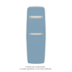 Nuage EC, couleur 5224, 869W, H 1800 mm / L 590 mm, robinet couleur 5224