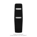 Nuage EC, couleur 9005, 714W, H 1800 mm / L 490 mm, robinet couleur 9005