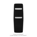 Nuage EC, couleur 9005, 869W, H 1800 mm / L 590 mm, robinet couleur 9005