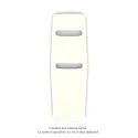 Nuage EC, couleur 9001, 869W, H 1800 mm / L 590 mm, robinet couleur 9001