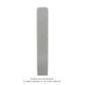 Altima EC vertical, face lisse, Inox Look, 578W, H 2013 mm / L 305 mm