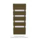 Régate EC, couleur Bronze, 583W, H 1259 mm / L 500 mm