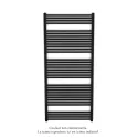 Atoll Spa EC racc.centré, couleur Traffic Black, 1207W, H 1706 mm / L 750 mm