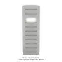 Karena Spa EC, robinetterie, couleur 9006, 474W, H 1225 mm / L 400 mm