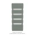 Régate EC, couleur Blue Grey, 583W, H 1259 mm / L 500 mm