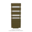 Régate EC +Air, couleur Bronze 0276, 625W, H 1370mm / L 500mm