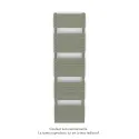 Altai Spa EC, Cement Grey 7233, 884W, H 1804 mm / L 500 mm